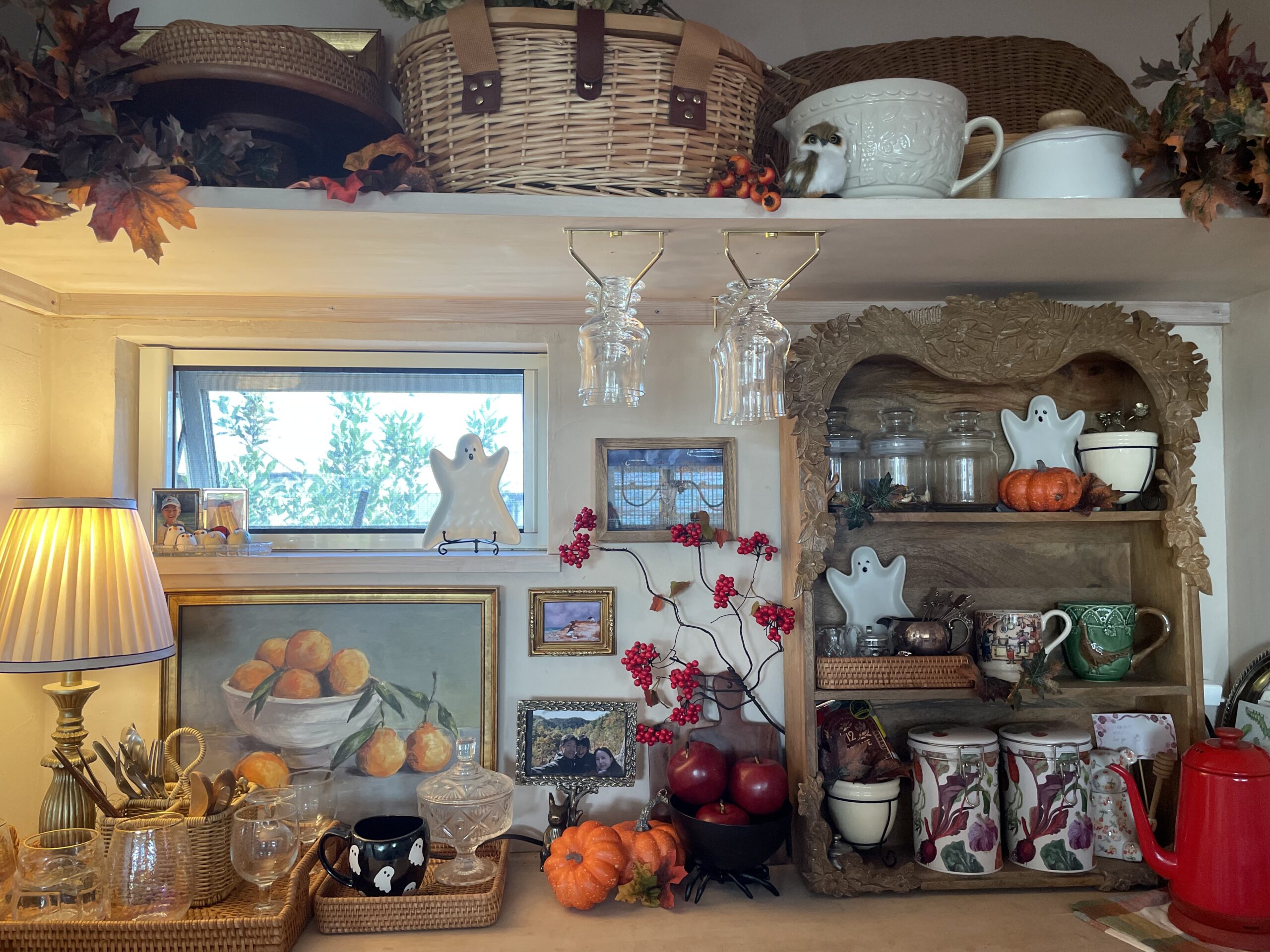 キッチンのアート